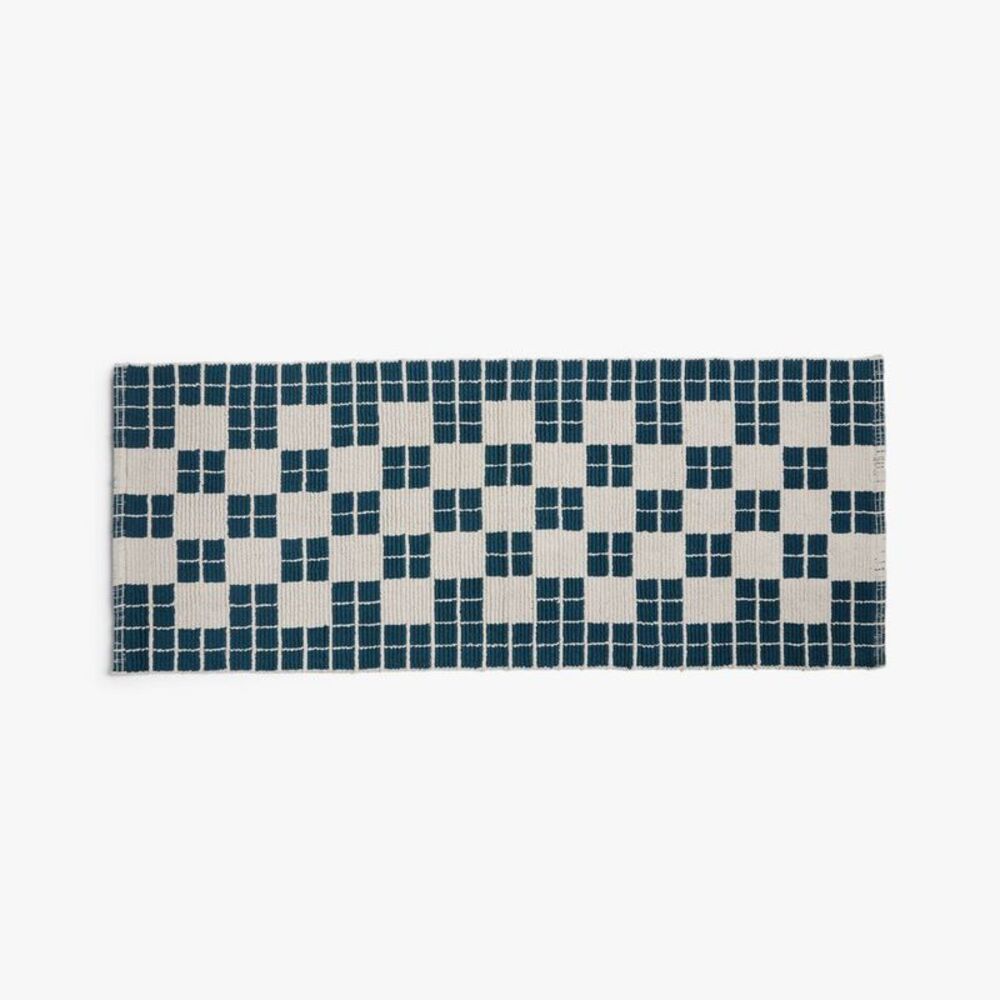 1'6"x5' Cotton Tile Bath Runner Cove - Parachute for Target